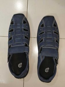 Blue Men's Fisherman Sandals