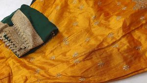 gown with dupatta