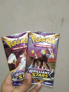 Pokemon Brilliant Stars Booster Packs (2)