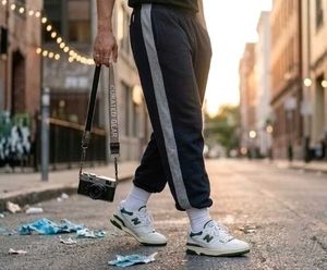 StreetFlex™ Contrast Stripe Joggers 🖤 | Korean St