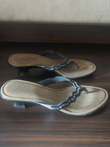 Beaded Thong Sandals UK37
