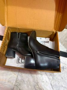 Black Heeled Ankle Boots