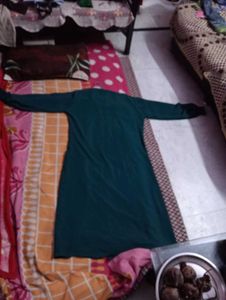 Elegant Dark Green Abaya