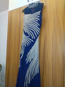 Elegant Blue Embroidered Kurta Set