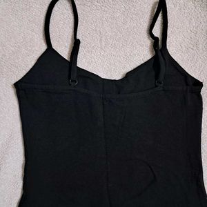 Black Bodycon Midi Dress
