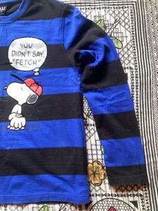 Peanuts Graphic Long Sleeve T-Shirt