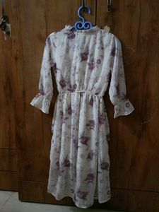 Chic Floral Tiered Dress