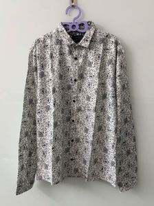 Zara Man’s Printed Long Sleeve Shirt