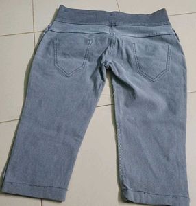Unique Denim Capris