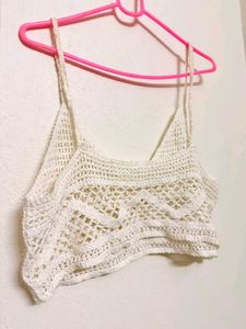 pinteresty beach perfect Crochet Bralette Top🤍