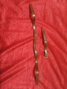 5 Vintage Leather Belts