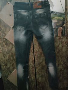 Black And Blue Boys Jeans 👖👖 2Pac