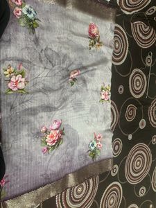 New Saree One Time Worn