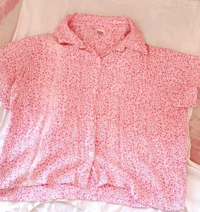 Vero Moda Crop Shirt Top