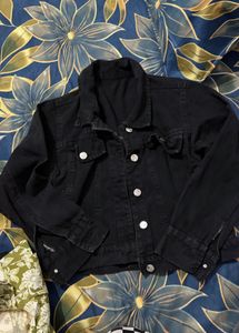 Black Denim Jacket