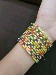 Colorful Bangle Set OF 5