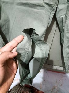 Olive Green Capri