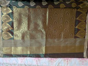 Semi Silk saree with stitched blouse