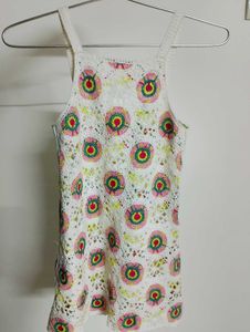 Boho Crochet Circle Print Top