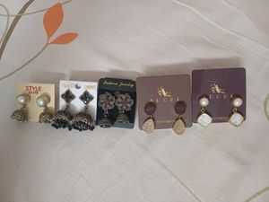 ADORE BRAND Assorted Earrings - Jhumkas & Studs