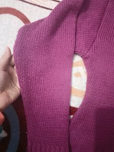 Heavy Woolen Top For Girls