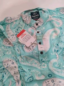 Mens Kurta Style Shirt