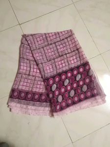 Pink & Purple Saree