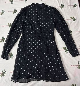 M&S Black Mini Dress