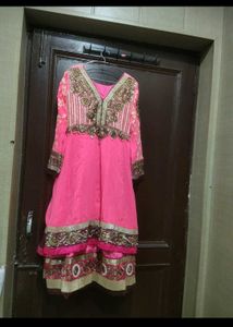 Stunning Pink Ethnic Gown