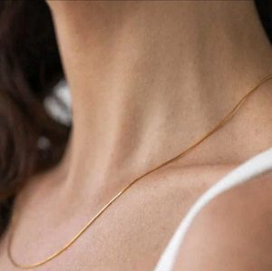 Simple Gold Chain Necklace