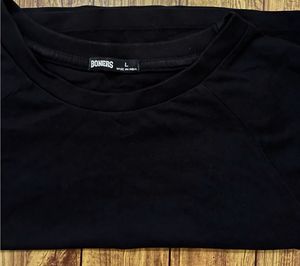 Bonkers Black Cropped tee