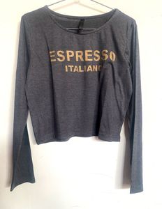 Espresso Crop Top