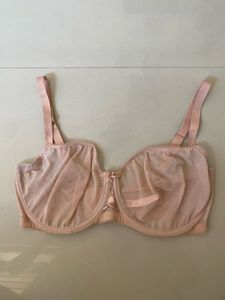 Sheer Pink Balconette Bra