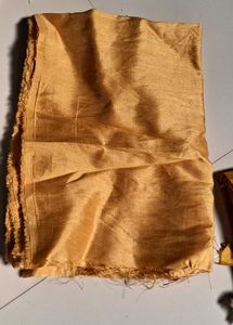 Elegant Gold Embroidered Saree