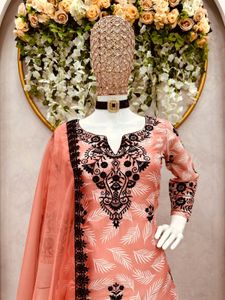 Beautiful Silk Febric Suit