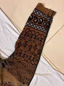 Elegant Brown Printed Kurta