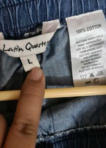 Women's Blue Jogger Pants