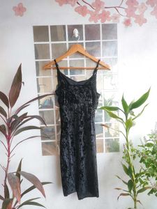 Velvet Ruched Mini black sexy Dress