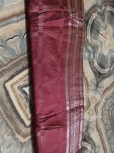 Banarasi Style Jacquard Saree with zari weaving.