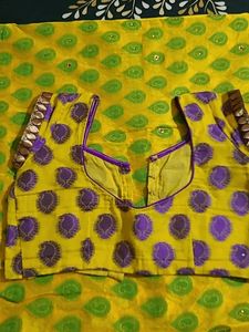 Elegant Yellow Chanderi Saree Perfect For Haldi
