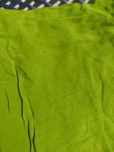 Vibrant Green Silk Saree