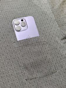 Givenchy Authentic Men's GreyTextured Polo Shirt