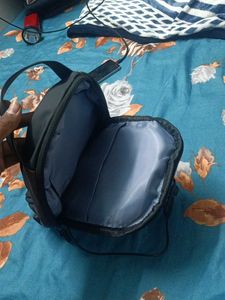 Stylish Black USB Sling Bag