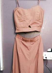 Chic Co-ord Set: Crop Top &amp; Palazzo Pants