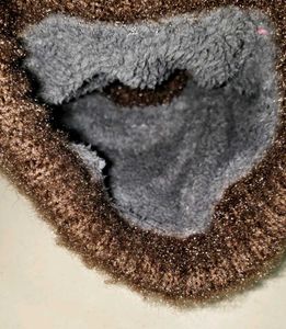 Sparkly Brown Beanie women Hat