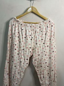 Cute Floral Print Pajama Pants