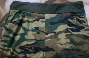 Camouflage Print Pants