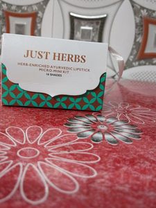 Just Herbs Mini Lipstick 16 Shades