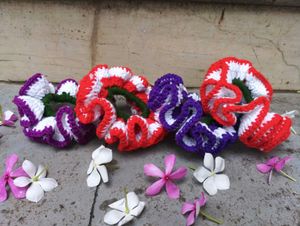 Handmade Crochet Scrunchies | Set of 4