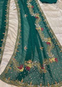 saree with blouse
